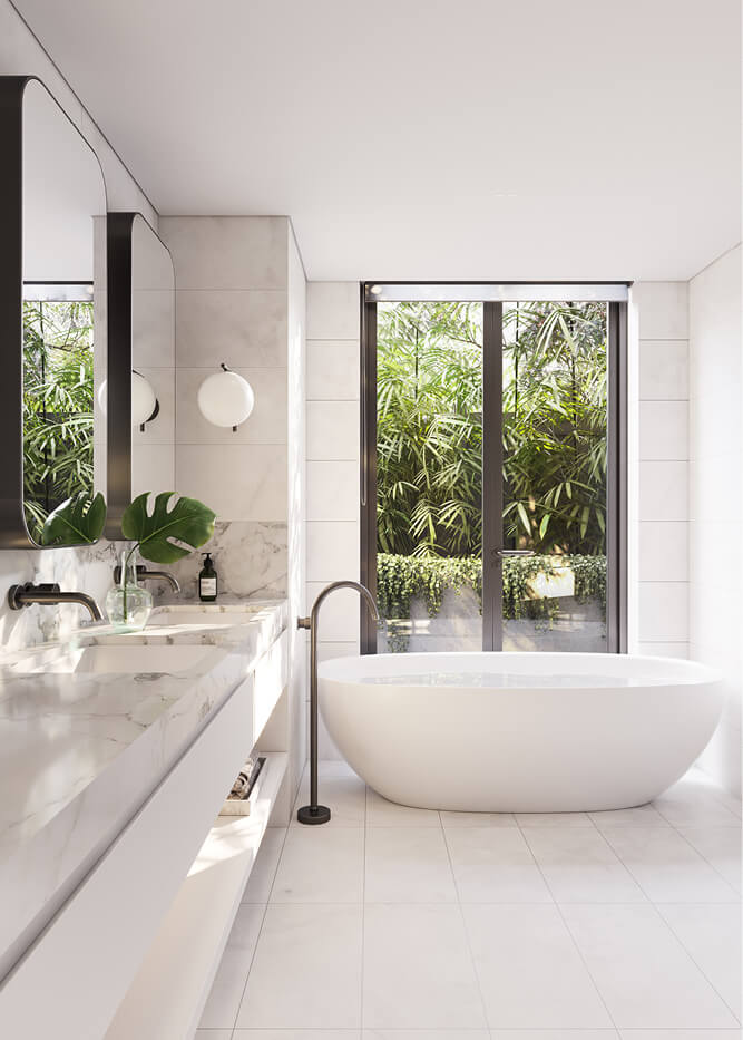 Highclair House, Bathroom