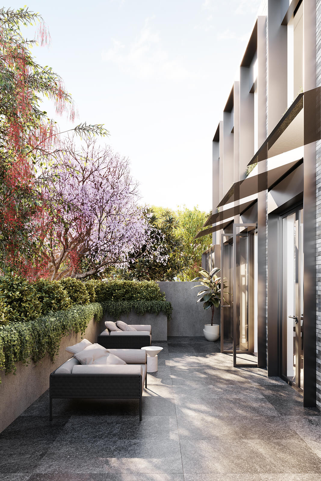 Highclair House, Courtyard